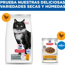 Hill's Science Plan Mature Sterilised Piendo pollo para gatos esterilizados