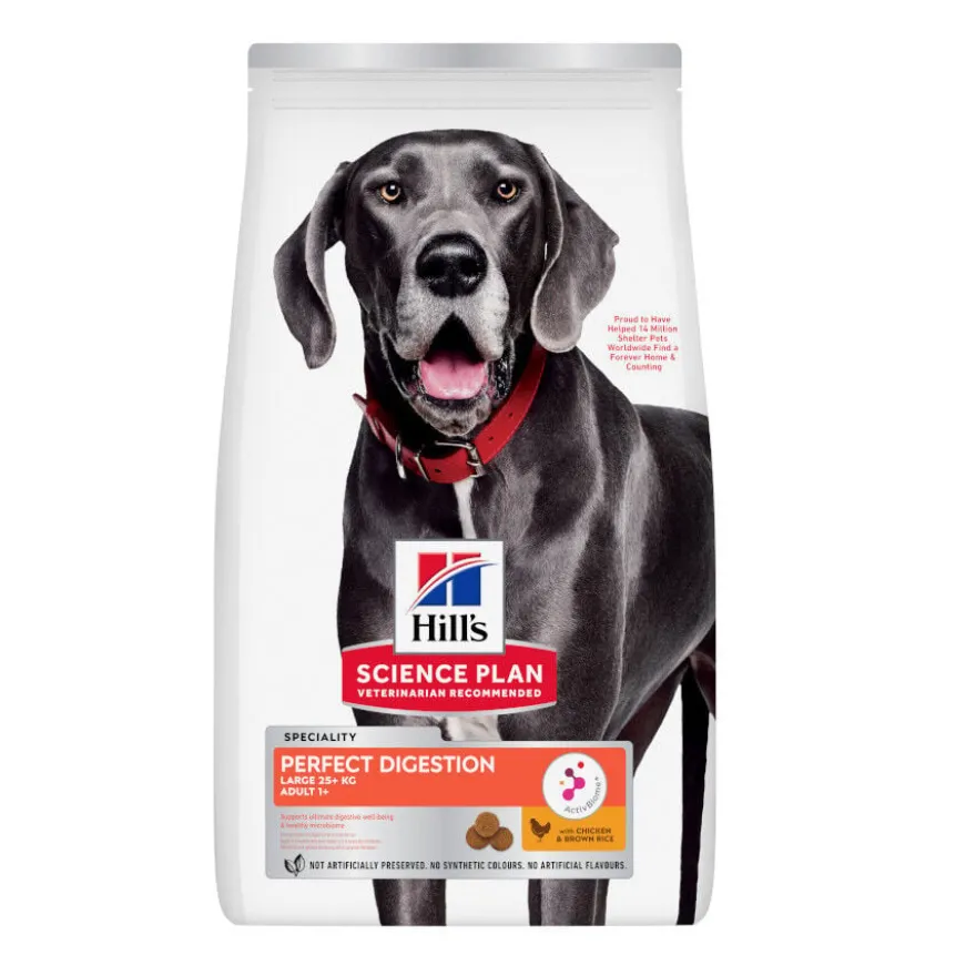 Hill's Science Plan Perfect Digestion Adult large Pollo pienso para perros