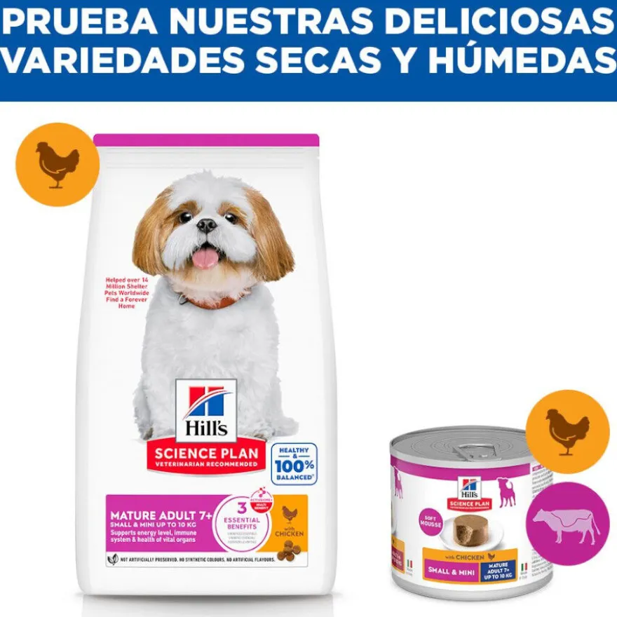 Hill's Science Plan pienso pollo para perros de razas pequeñas y mini