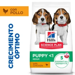 Hill's Science Plan pienso pollo para cachorros de razas medianas