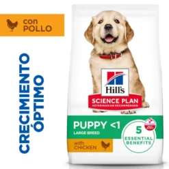 Hill's Science Plan pienso pollo para cachorros de razas grandes