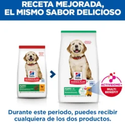 Hill's Science Plan pienso pollo para cachorros de razas grandes