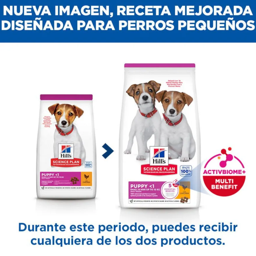 Hill's Science Plan pienso pollo para cachorros de razas mini