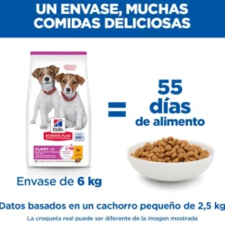 Hill's Science Plan pienso pollo para cachorros de razas mini