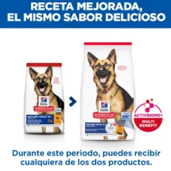 Hill's Science Plan pienso pollo para perros mayores de razas grandes