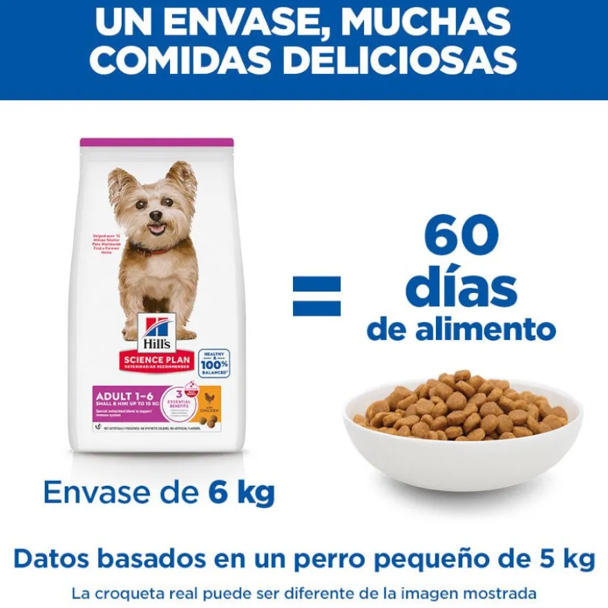 Hill's Science Plan pienso pollo para perros adultos de razas mini