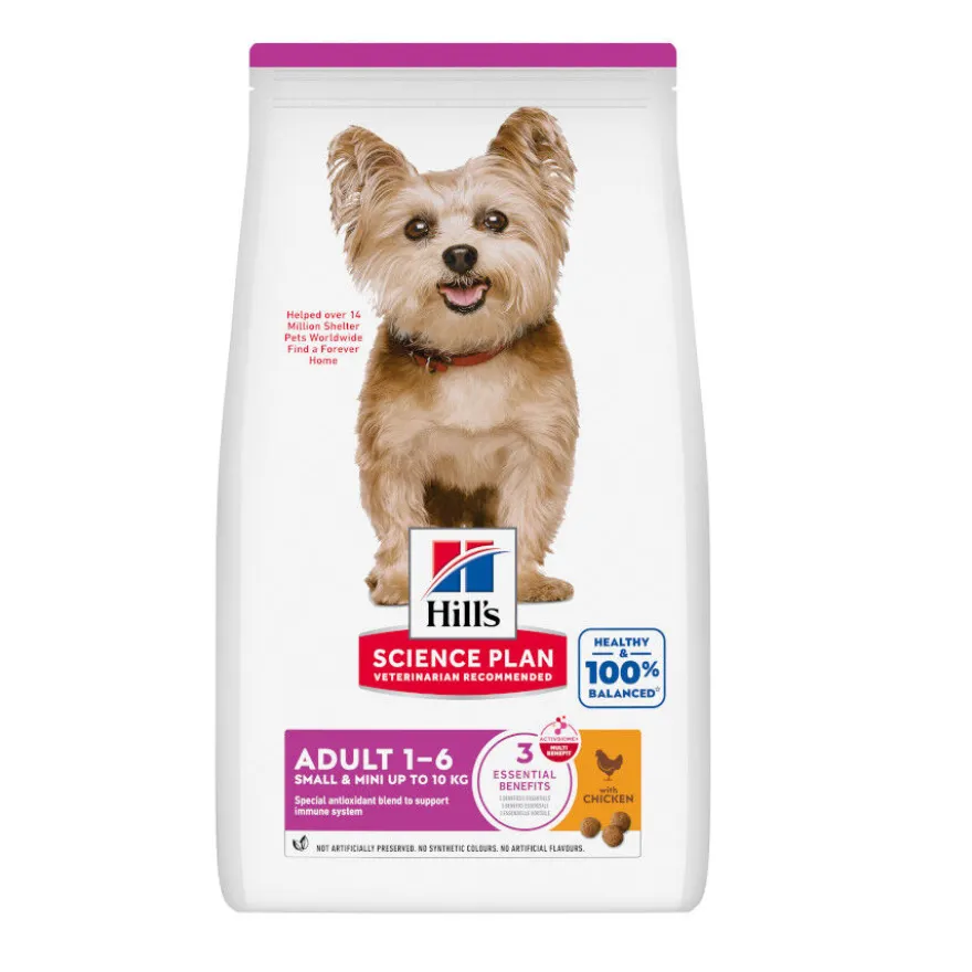Hill's Science Plan pienso pollo para perros adultos de razas mini
