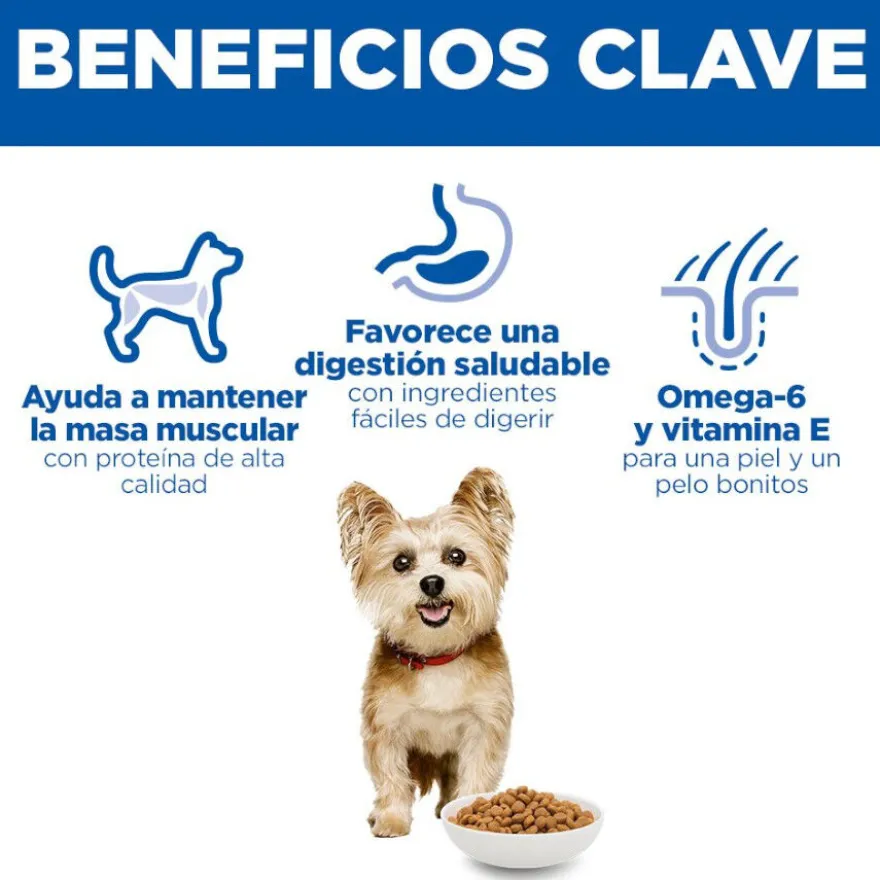 Hill's Science Plan pienso pollo para perros adultos de razas mini