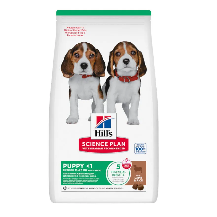 Hill's Science Plan Puppy Medium Cordero y arroz Pienso para perros