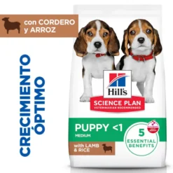 Hill's Science Plan Puppy Medium Cordero y arroz Pienso para perros