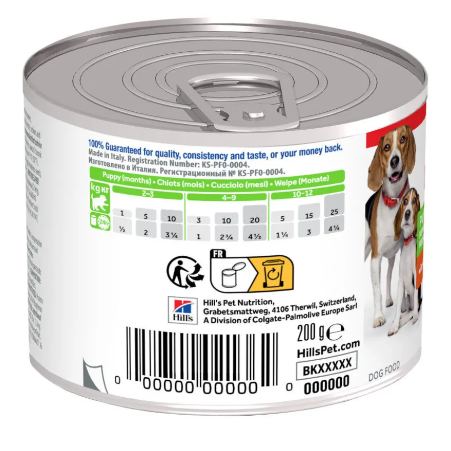 Hill's Science Plan PuppyyMother Mousse de Pollo lata para perros