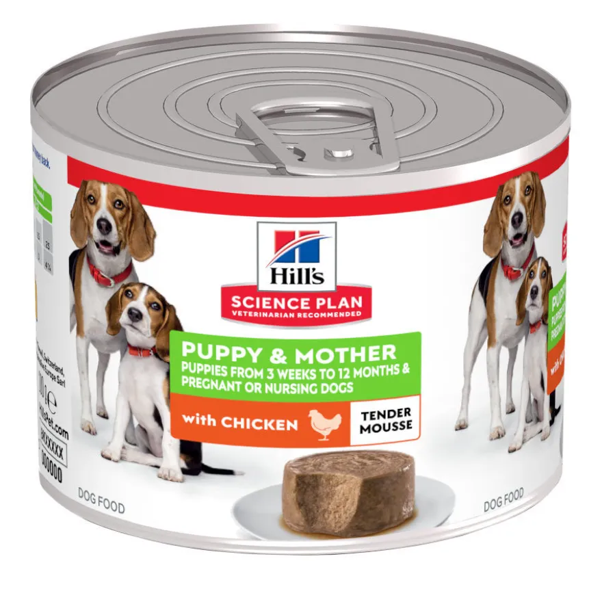 Hill's Science Plan PuppyyMother Mousse de Pollo lata para perros