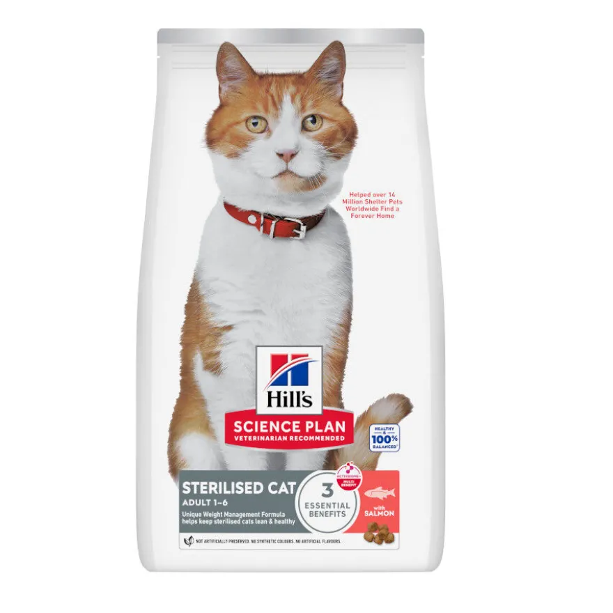 Hill's Science Plan Sterilised pienso salmón para gatos esterilizados