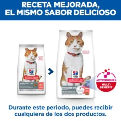 Hill's Science Plan Sterilised pienso salmón para gatos esterilizados