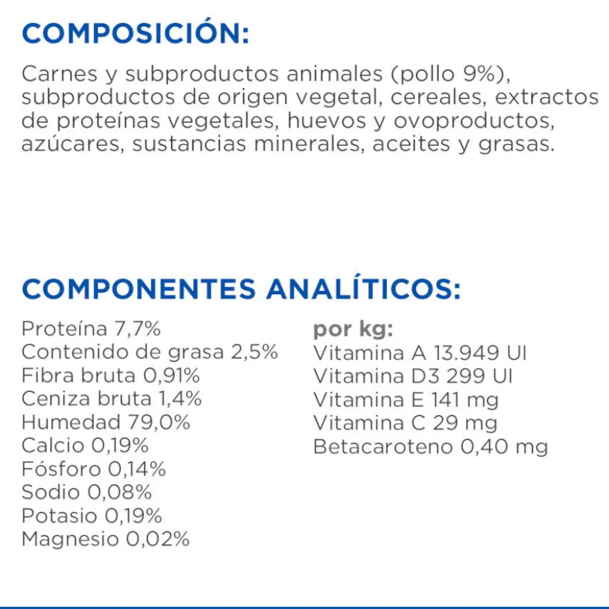 Hill's Science Plan Sterilised Mature Pollo en Salsa sobre para gatos
