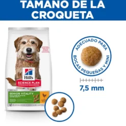 Hill's Science Plan Youthful Vitality Adult +7 Small y Mini Pollo pienso para perros