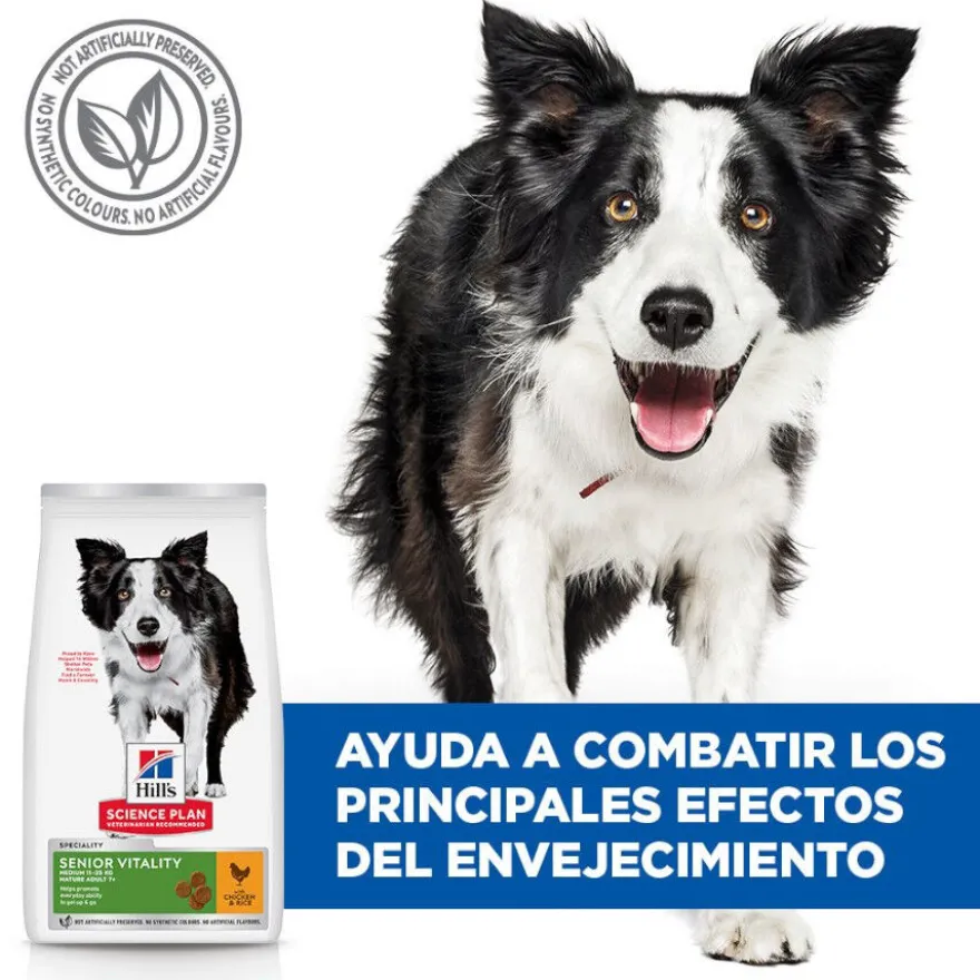 Hill's Science Plan Youthful Vitality Medium Adult Pollo pienso para perros