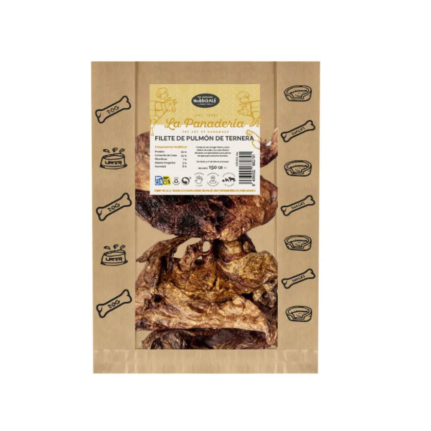Hobbitalf Filete Pulmón de Ternera Snack para perros