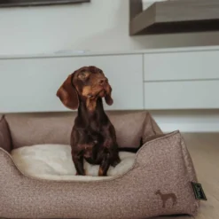 Hunter Boston Cozy Cama Marrón para perros