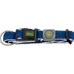 Hunter Hilo Vario Basic Collar azul para perros