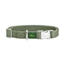 Hunter Inari Alu-Strong Collar verde para perros
