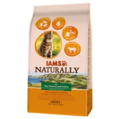 IAMS Adult Naturally Cordero pienso para gatos