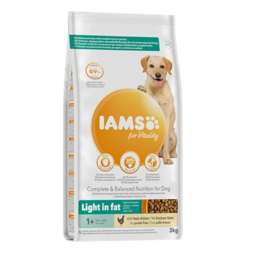 Iams For Vitality Pollo pienso para perros