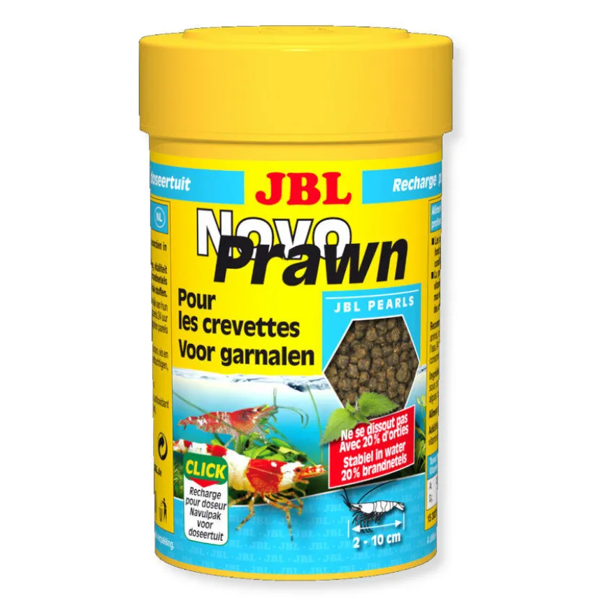 JBL NovoPrawn Perlas para peces invertebrados