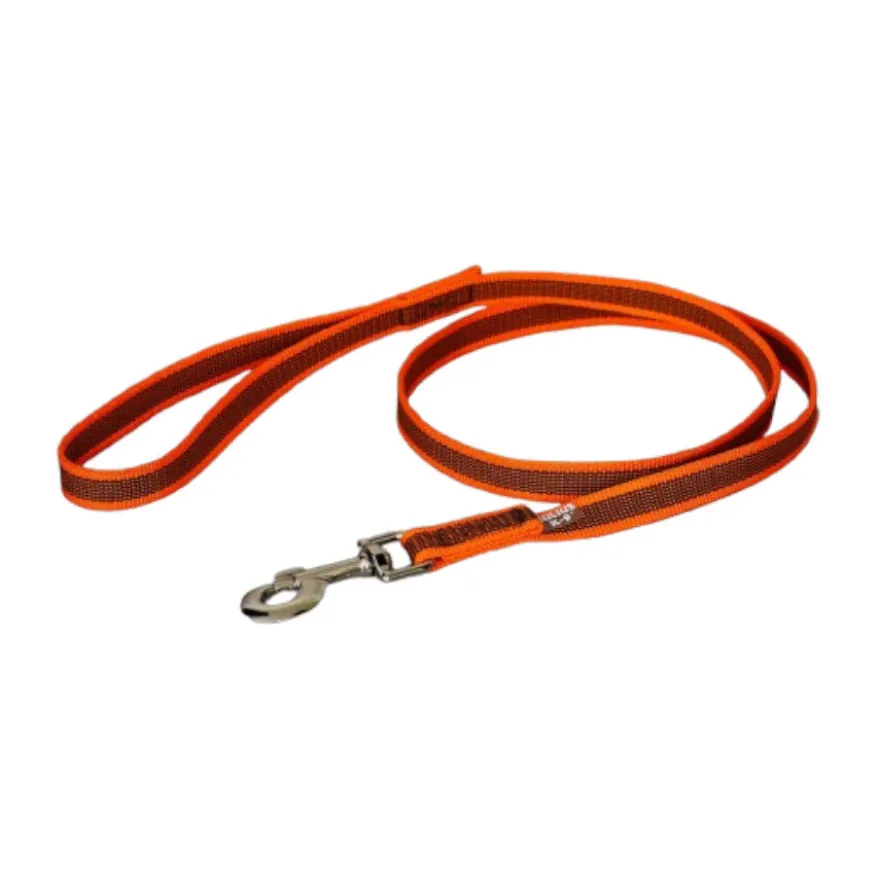 Julius K9 Correa Engomada Naranja para perros