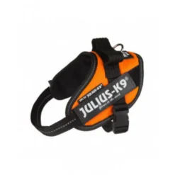 Julius K9 IDC Arnés Ergonómico Neón Naranja para perros