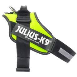 Julius-K9 IDC Arnés Ergonómigo Neón Amarillo para perros