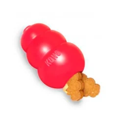 Kong Classic portagolosinas rojo para perros