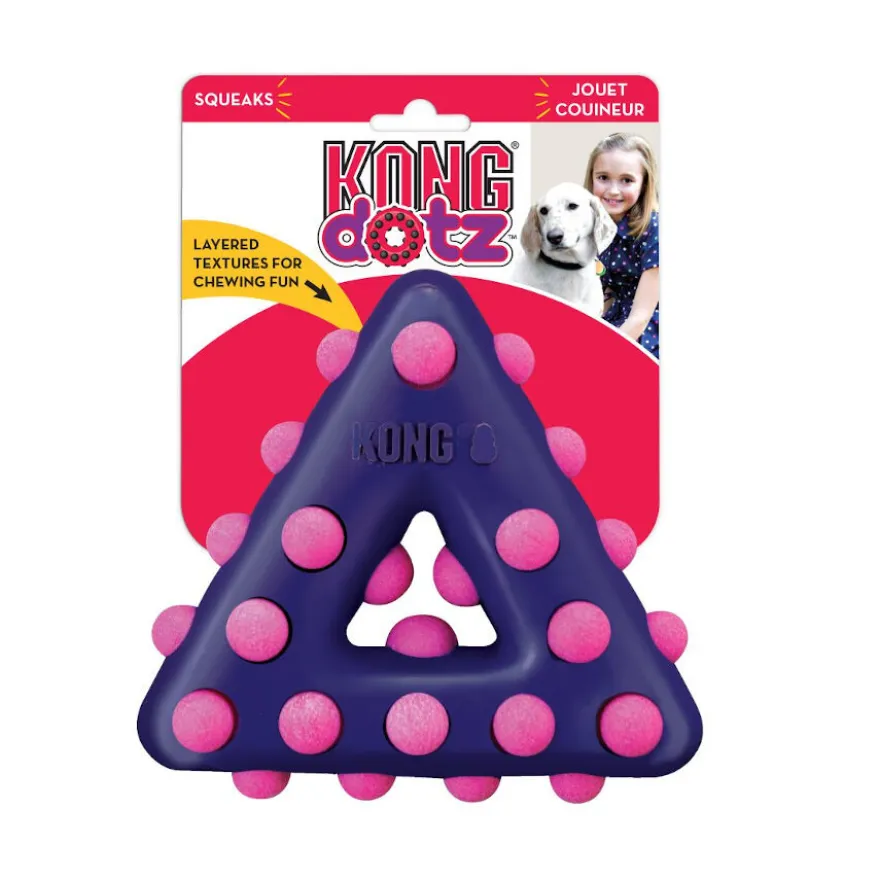 Kong Dotz Triangle Mordedor para perros