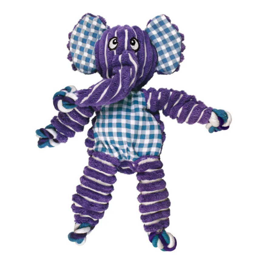 Kong Floppy Knots Elefante juguete para perros