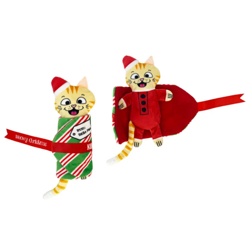 Kong Holiday Pull-A-Part Present juguete para gatos
