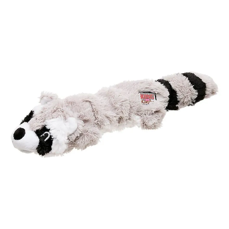 Kong Scrunch Knots Mapache de peluche para perros