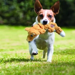 Kong Scrunch Knots Zorro de peluche para perros