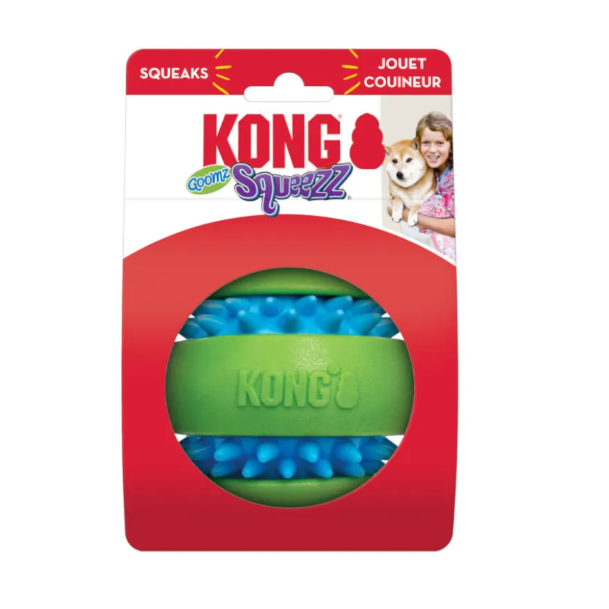 Kong Squeezz Goomz Pelota con relieve para perros