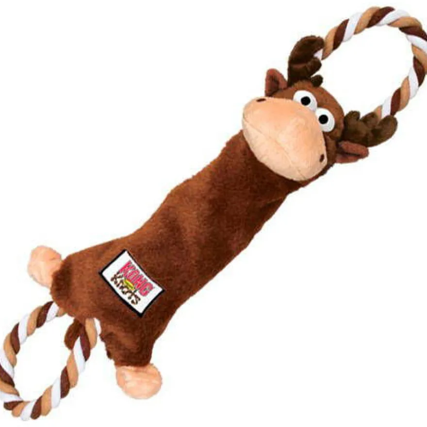 Kong Tugger Knots Alce de peluche para perros