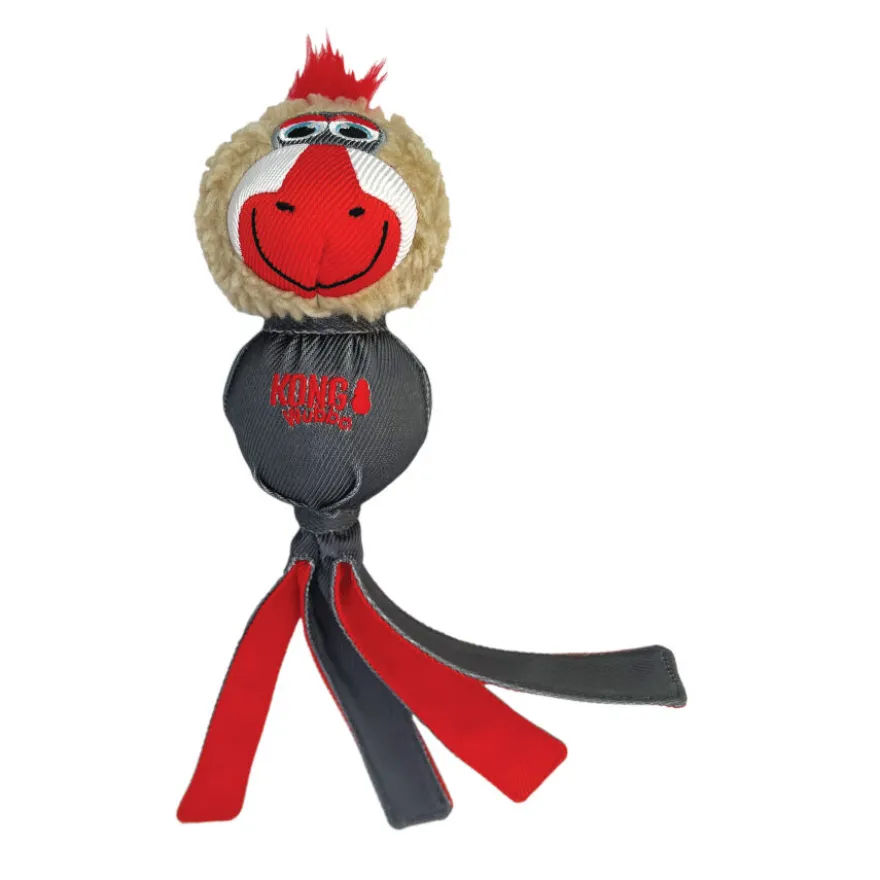 Kong Wubba Zoo Mandril de peluche para perros