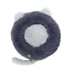 Leeby Cama Donut con Oreja y Cola Gris para gatos