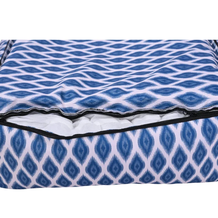 Leeby cama impermeable azul para perros