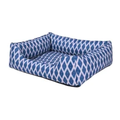 Leeby cama impermeable azul para perros