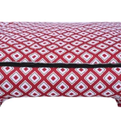 Leeby cama impermeable roja para perros