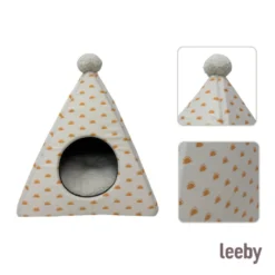 Leeby Cama Pirámide Sol para gatos
