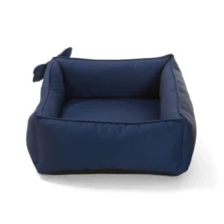 Leeby cama viscoelástica azul para perros