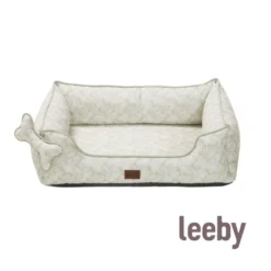 Leeby cama viscoelástica estampado botanic para perros
