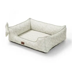Leeby cama viscoelástica estampado botanic para perros