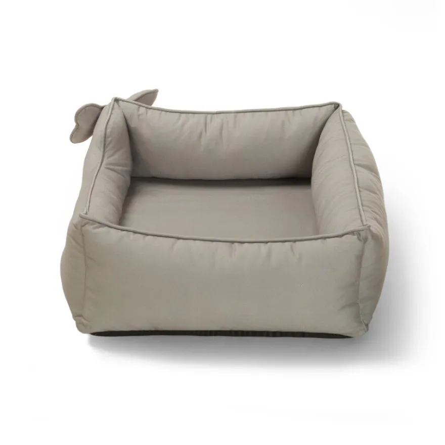 Leeby cama viscoelástica gris para perros