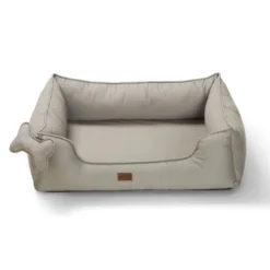 Leeby cama viscoelástica gris para perros